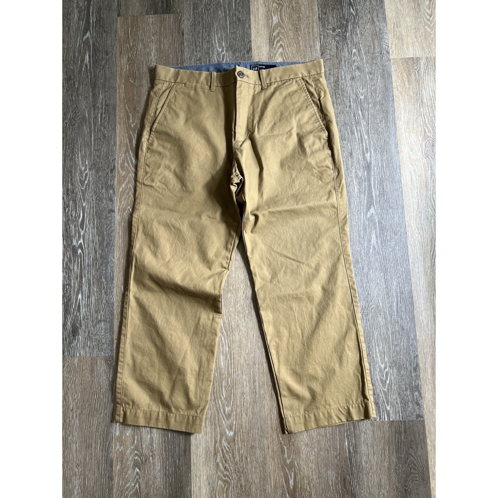 Gap straight leg khaki chino pants men's size 33x30